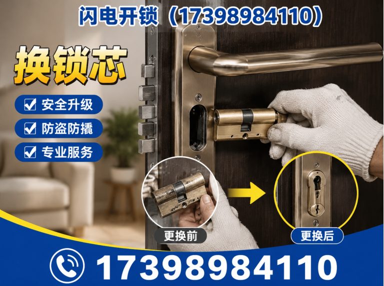 荥阳市换锁芯展示图